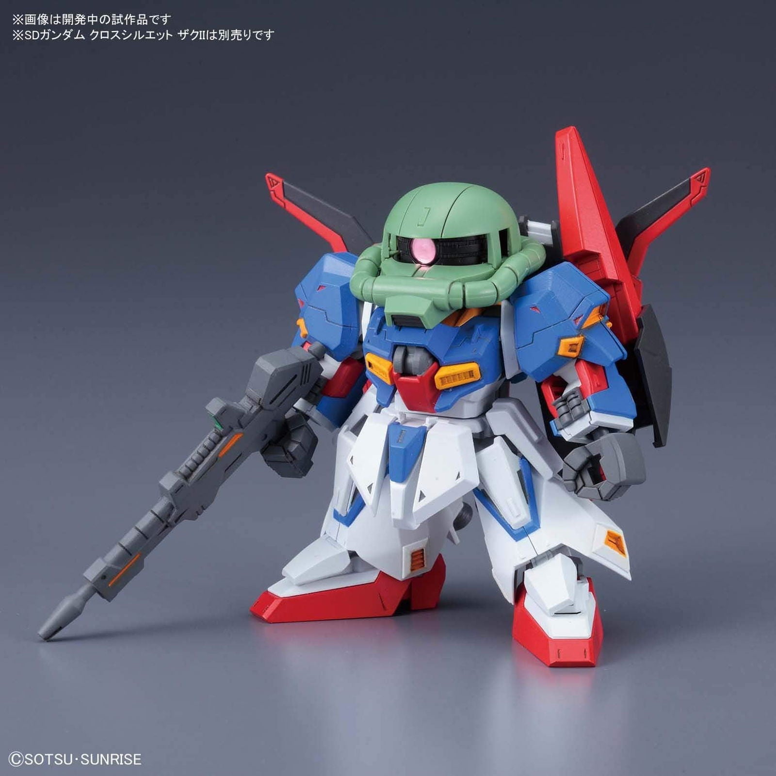 Bandai SD GUNDAM CROSS SILHOUETTE ZETA GUNDAM - BanzaiHobby
