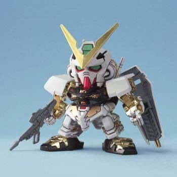 Bandai SD Gundam BB Warrior No. 299 Gundam Astray Gold Frame Plastic Mo - BanzaiHobby
