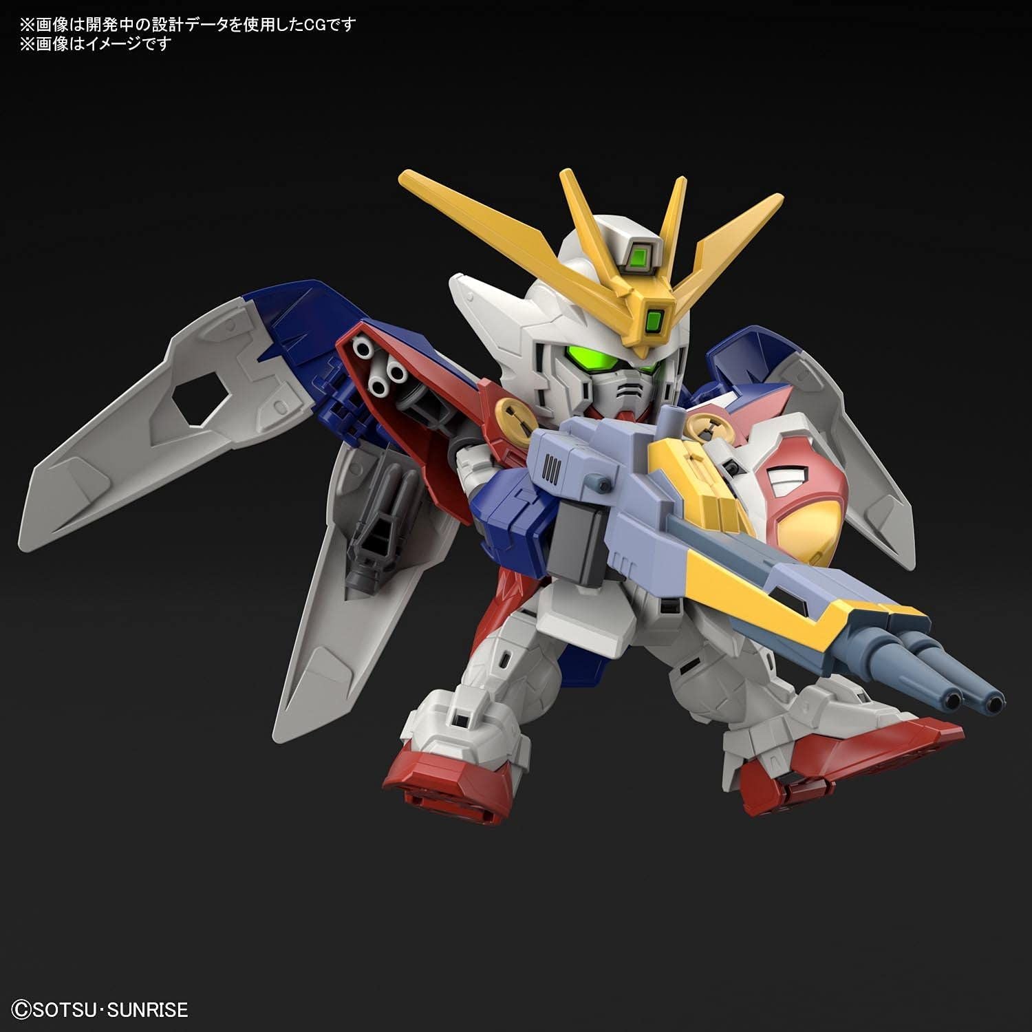 Bandai SD Gundam EX018 Standard Wing Gundam Zero (SD) - BanzaiHobby