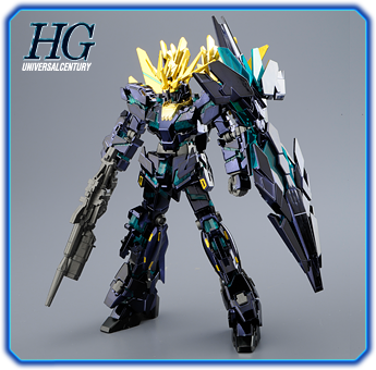 Bandai SOLD OUT HGUC RX-0(N) UNICORN GUNDAM02 BANSHEE NORN DESTROY MOD - BanzaiHobby