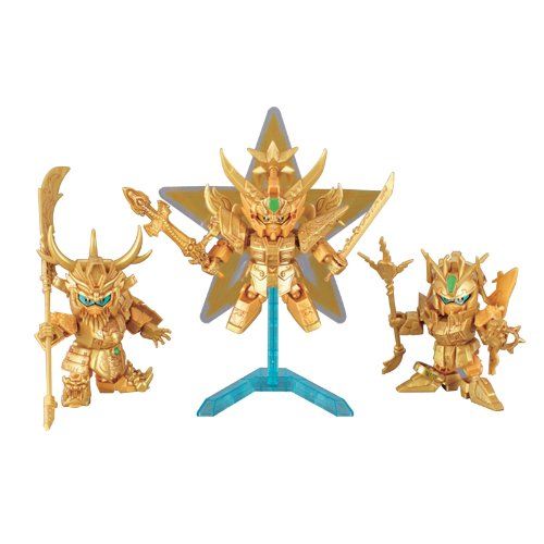 Bandai Shin Sangokuden Trinity Set (SD) - BanzaiHobby