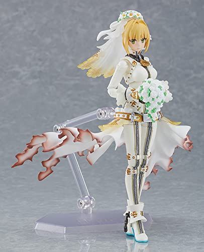 figma Fate/Grand Order セイバー/ネロ クラウディウス[ブライド] ノンスケール プラスチック製 塗装済み可動フィギュア - BanzaiHobby