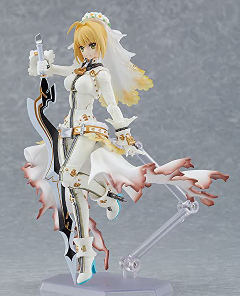 figma Fate/Grand Order セイバー/ネロ クラウディウス[ブライド] ノンスケール プラスチック製 塗装済み可動フィギュア - BanzaiHobby