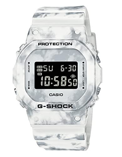 G-Shock DW5600GC-7 グランジスノー迷彩ウォッチ ブラック/ホワイト - BanzaiHobby