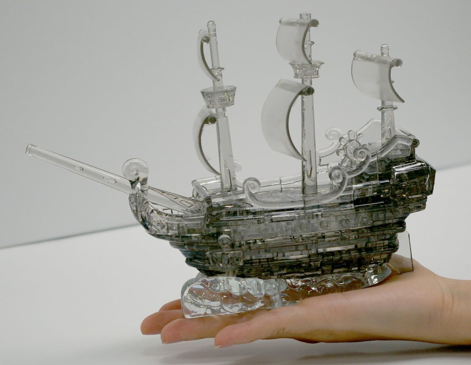 Beverly 50141 Crystal Puzzle Black Pirate Ship - BanzaiHobby
