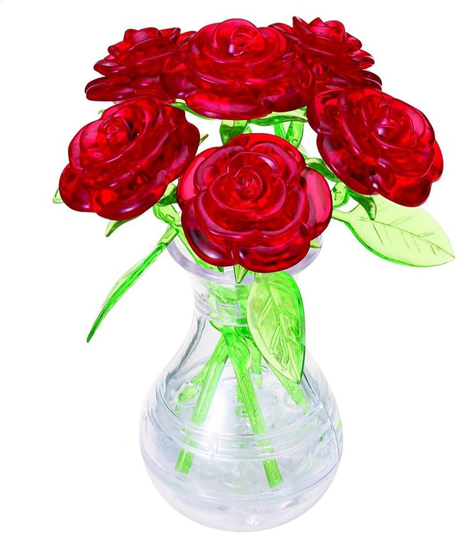 Beverly 502208 Crystal Puzzle 6 Rose Red - BanzaiHobby