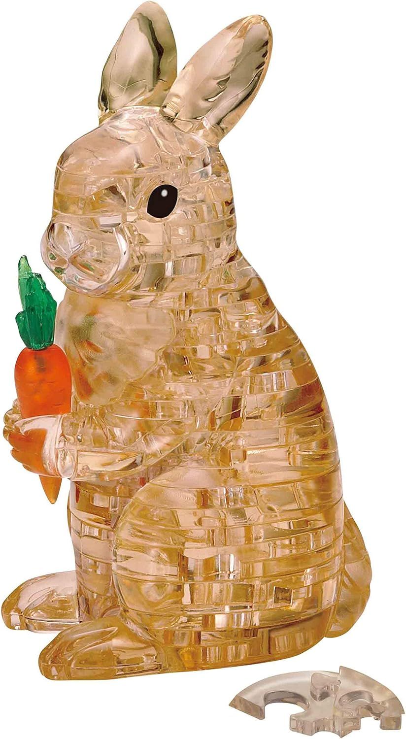 Beverly 50234 Crystal Puzzle Rabbit Brown - BanzaiHobby