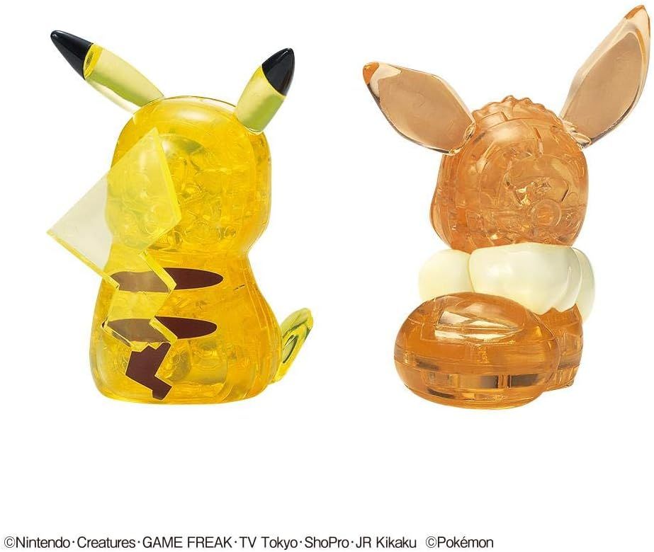 Beverly 50247 Crystal Puzzle Pikachu & Eevee - BanzaiHobby
