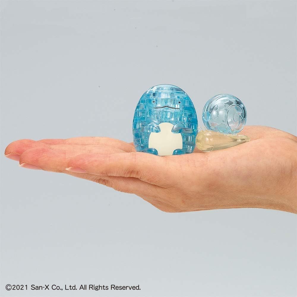 Beverly 50271 Crystal Puzzle - Sumikko Gurashi, Kage & Horny Snail, Blue - BanzaiHobby