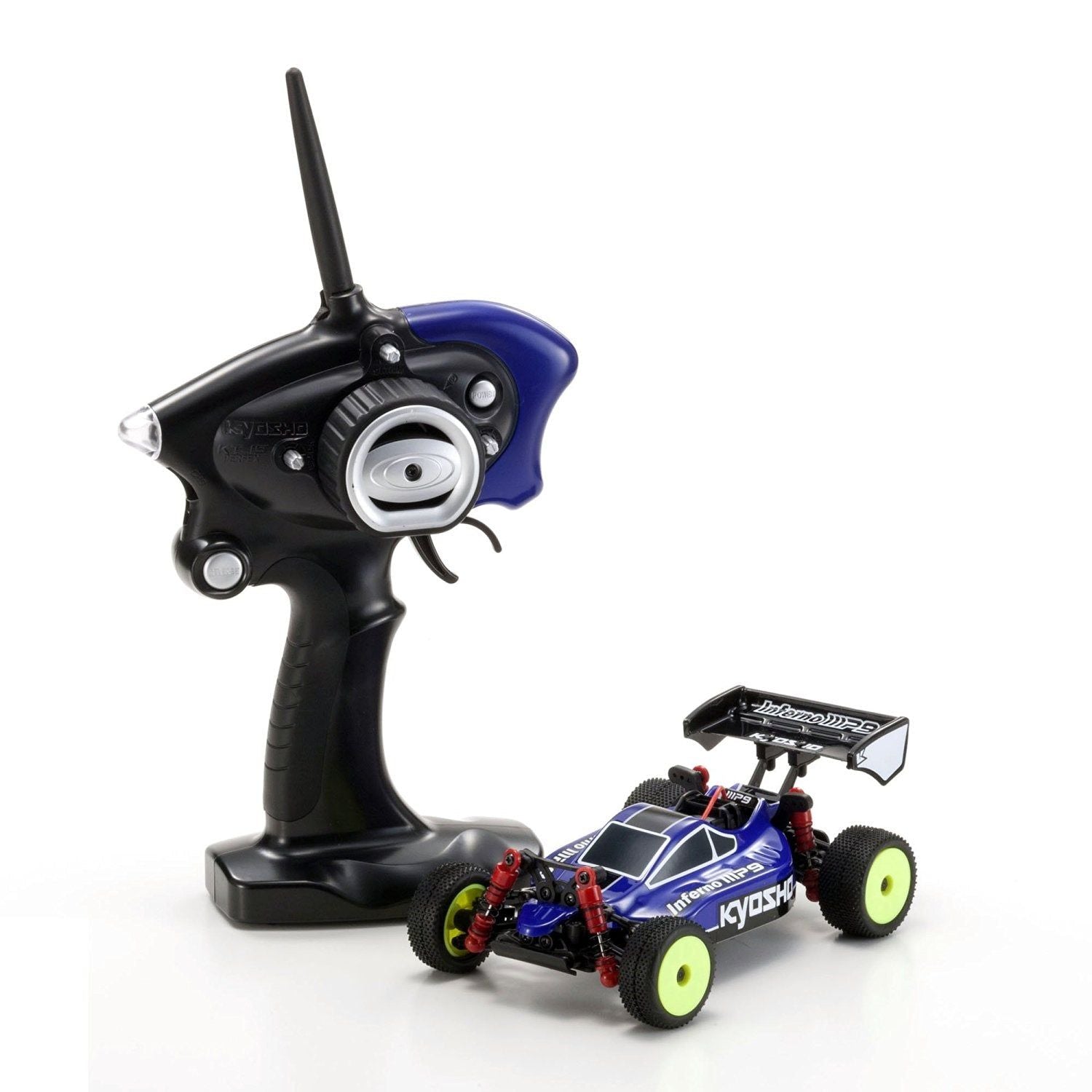 Kyosho 32081BB Inferno MP9 TKI Blue / Black - BanzaiHobby