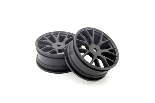 Kyosho FAH701BK Wheel FZ02 (Muscle Car /Black) (2pcs) - BanzaiHobby