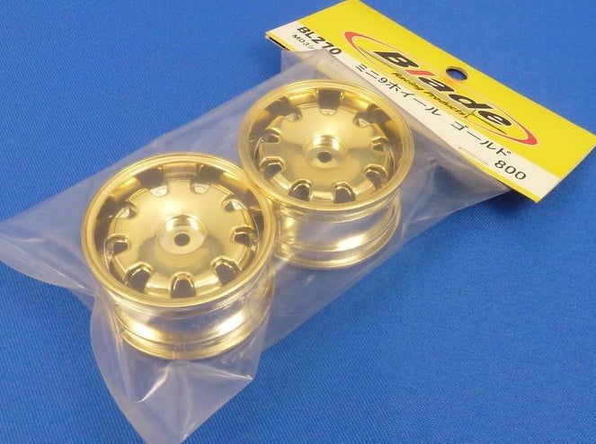 Blade Racing BL270 M-Chassis 9 Spoke Wheel Gold - BanzaiHobby