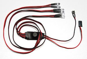 Blade Racing H360 6 LED Flashing White × 4 Red × 2 - BanzaiHobby
