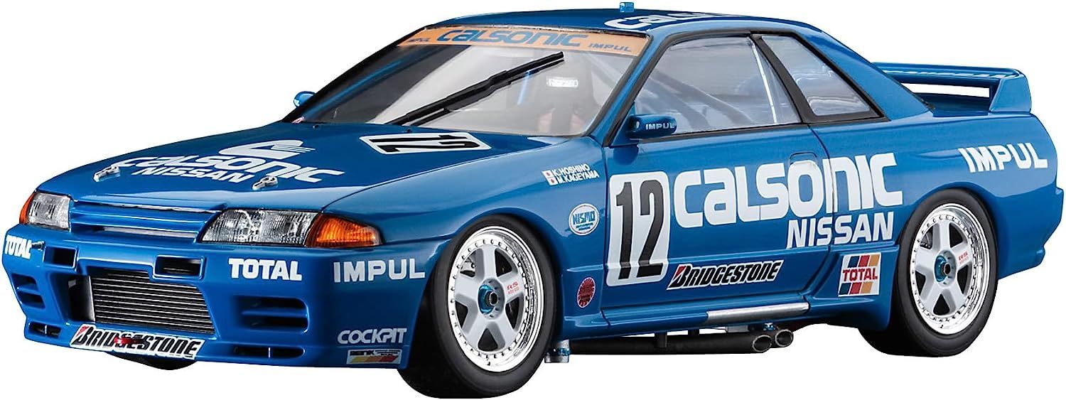 Calsonic Skyline (Skyline GT-R [BNR32 Gr.A] 1993 JTC Champion - BanzaiHobby