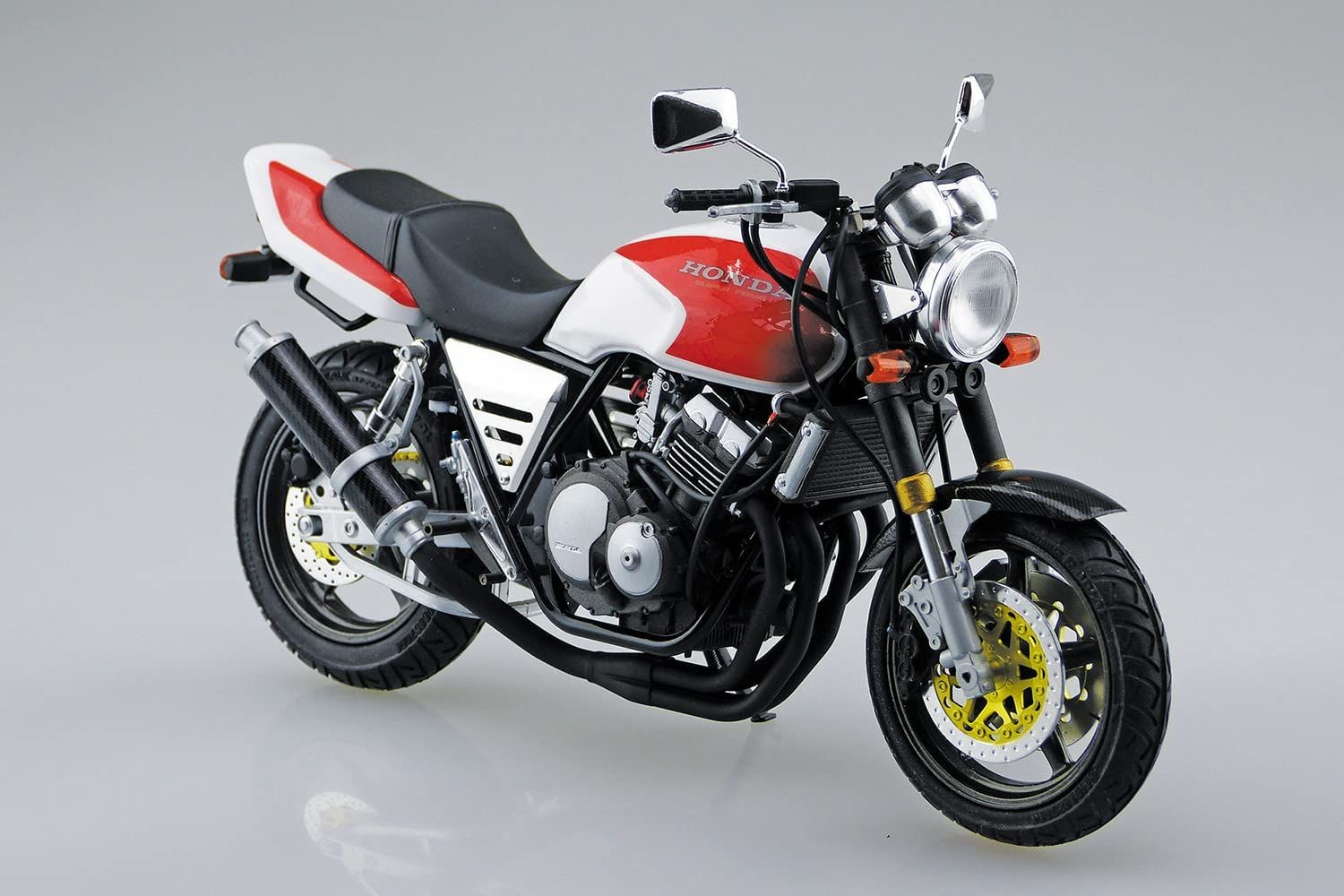 Aoshima Honda NC31 CB400 SUPER FOUR `92 w/Custom Parts - BanzaiHobby