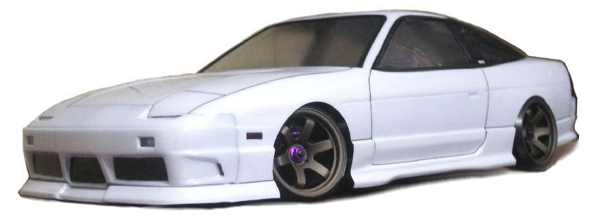 D-LIKE DL083-1 Nissan 180SX Body (Late Model Version) - BanzaiHobby