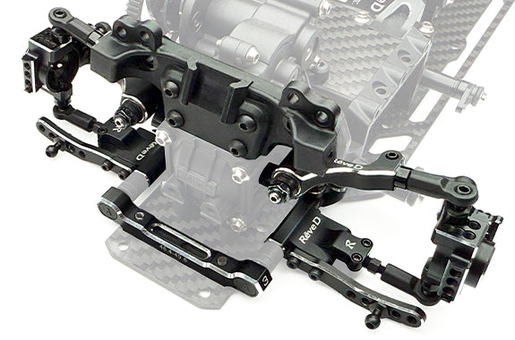 [PO SEP 2025] REVED D1-RAC Rear A-Arm Conversion Set for RDX - BanzaiHobby