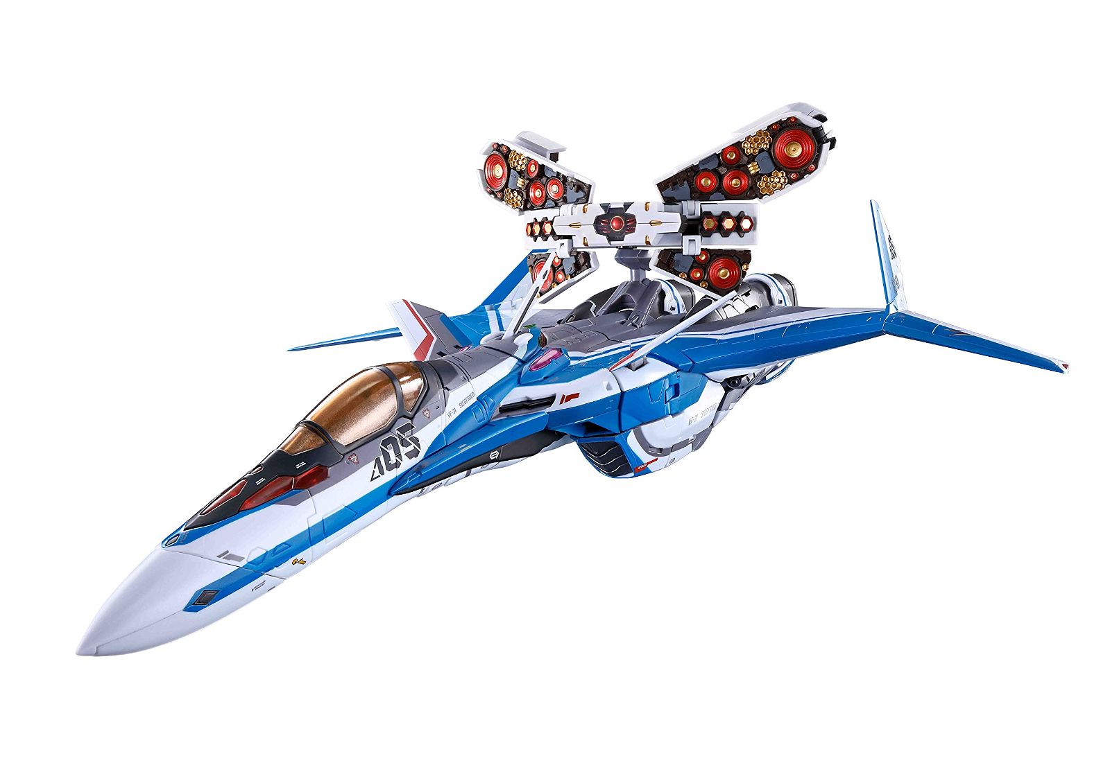 DX超合金 劇場版マクロスΔ 絶対LIVE!!!!!! 劇場版VF-31Jジークフリード（ハヤテ・インメルマン機）【フォールドプロジェクションユニット装備】 約260mm ABS&ダイキャスト&PVC製 塗装済み可動フィギュア - BanzaiHobby