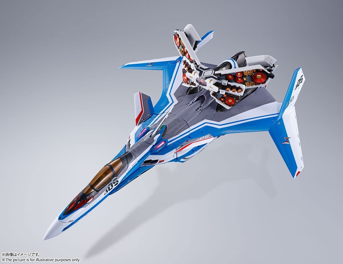 DX超合金 劇場版マクロスΔ 絶対LIVE!!!!!! 劇場版VF-31Jジークフリード（ハヤテ・インメルマン機）【フォールドプロジェクションユニット装備】 約260mm ABS&ダイキャスト&PVC製 塗装済み可動フィギュア - BanzaiHobby