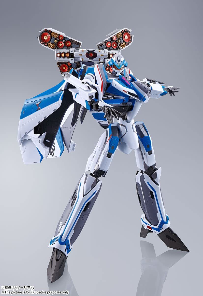 DX超合金 劇場版マクロスΔ 絶対LIVE!!!!!! 劇場版VF-31Jジークフリード（ハヤテ・インメルマン機）【フォールドプロジェクションユニット装備】 約260mm ABS&ダイキャスト&PVC製 塗装済み可動フィギュア - BanzaiHobby