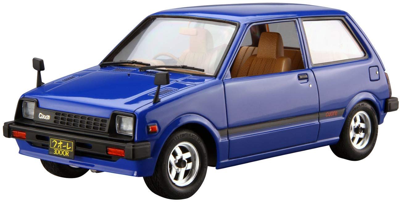 Aoshima Subaru KM1 Rex / Daihatsu L55S Cuore `81 - BanzaiHobby