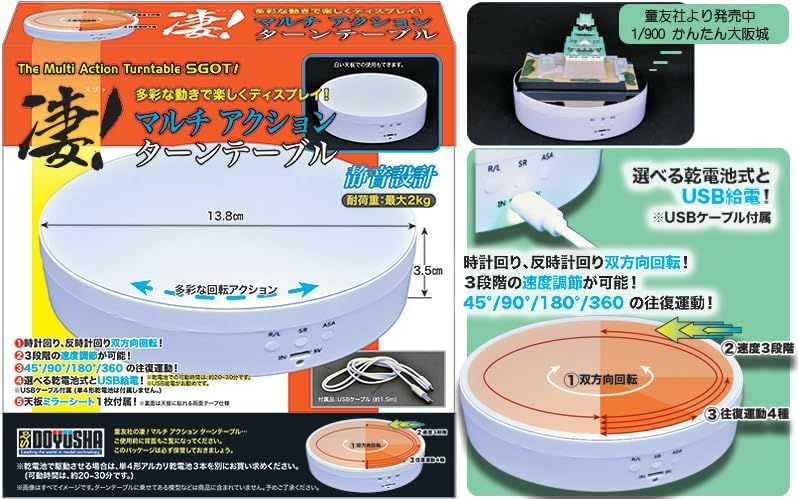 Doyusha Awesome! Multi-Action Turntable - BanzaiHobby