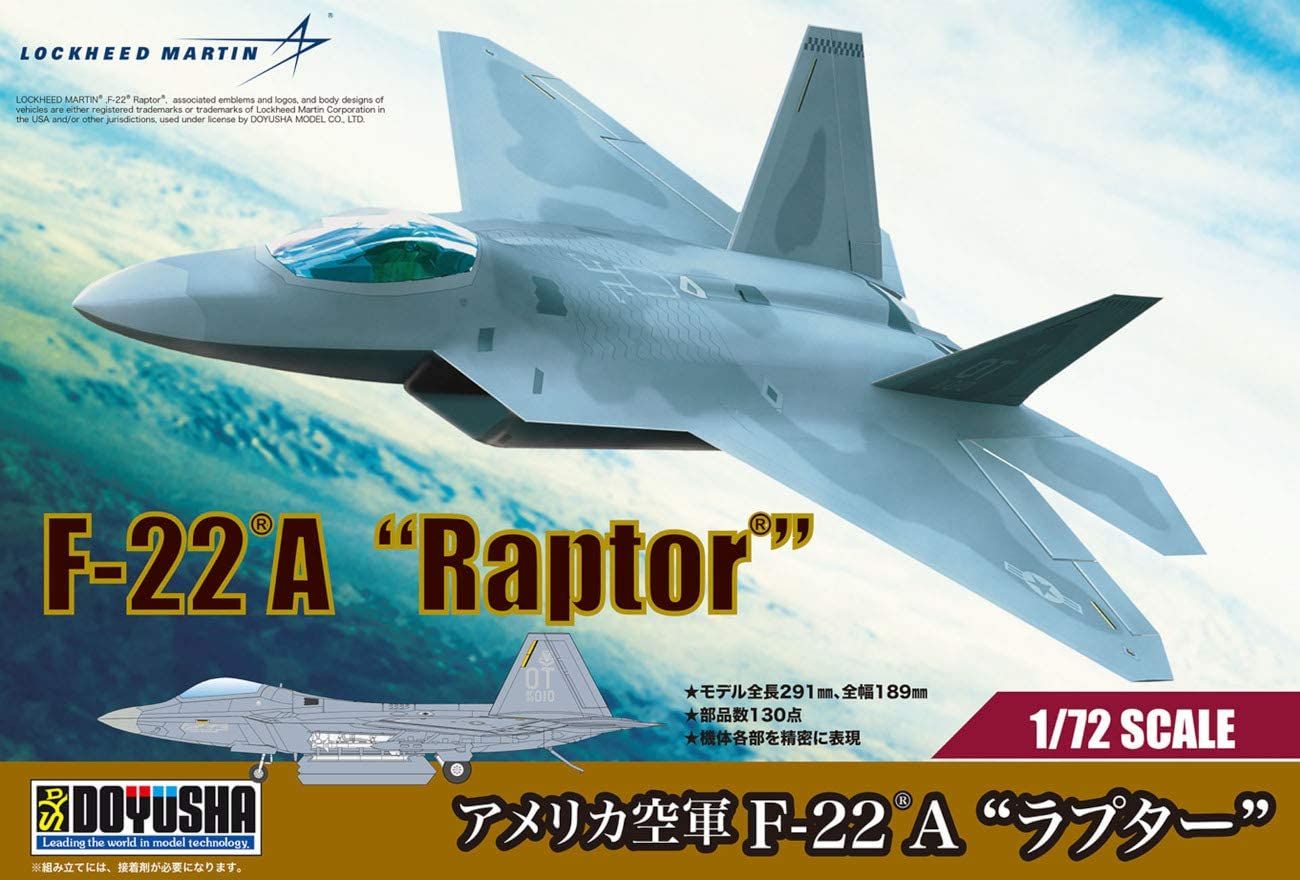 Doyusha USAF F-22A Raptor - BanzaiHobby