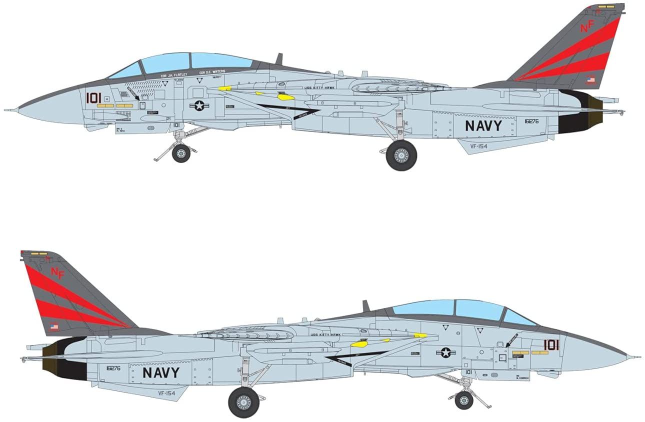 Banzai Hobby - Doyusha USN F-14A Tomcat `VF-154 Black Knights