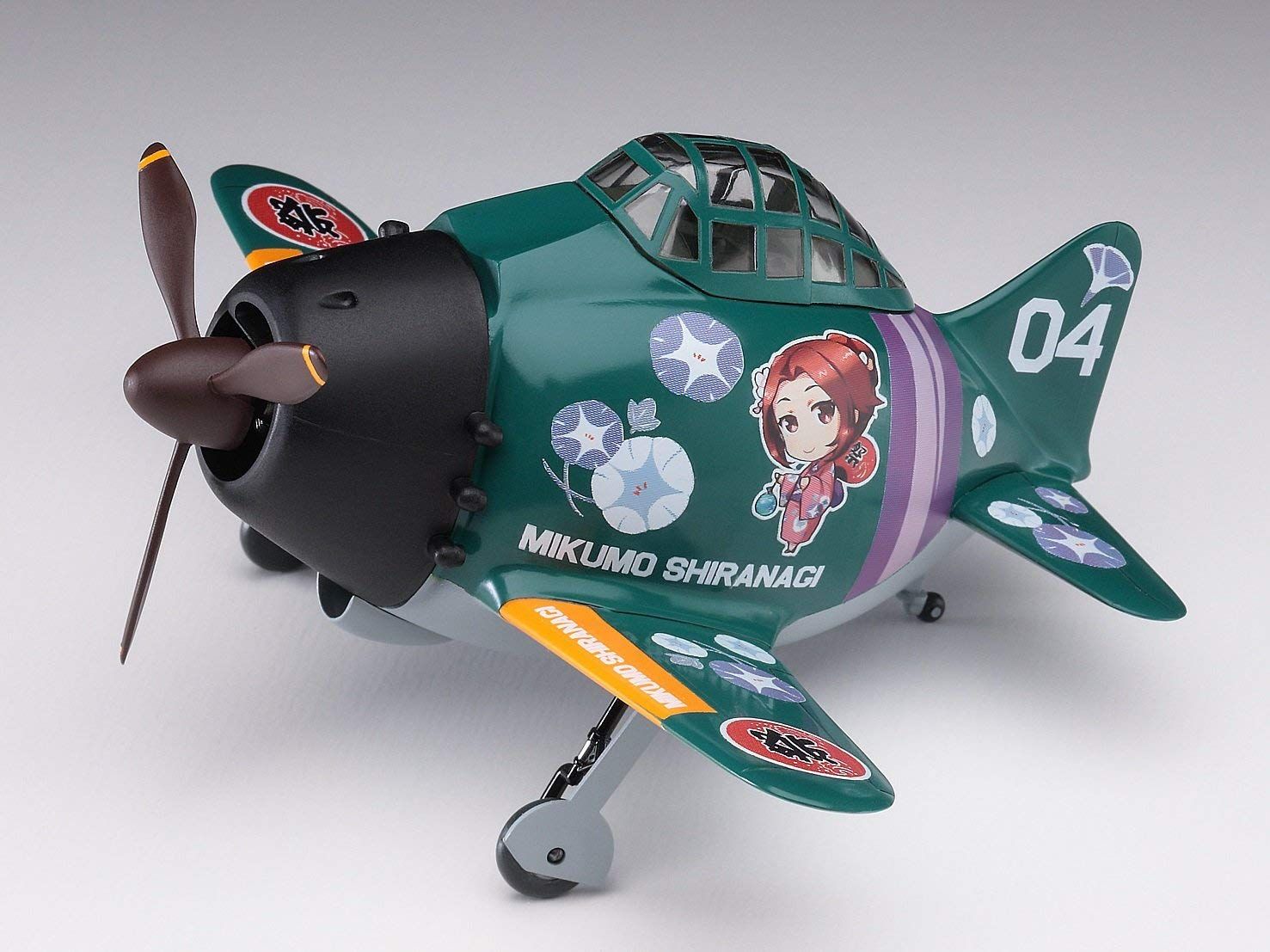 Hasegawa Egg Girls Collection No.04 `Siranagi Sakura` w/Egg Plane Zero Fi - BanzaiHobby