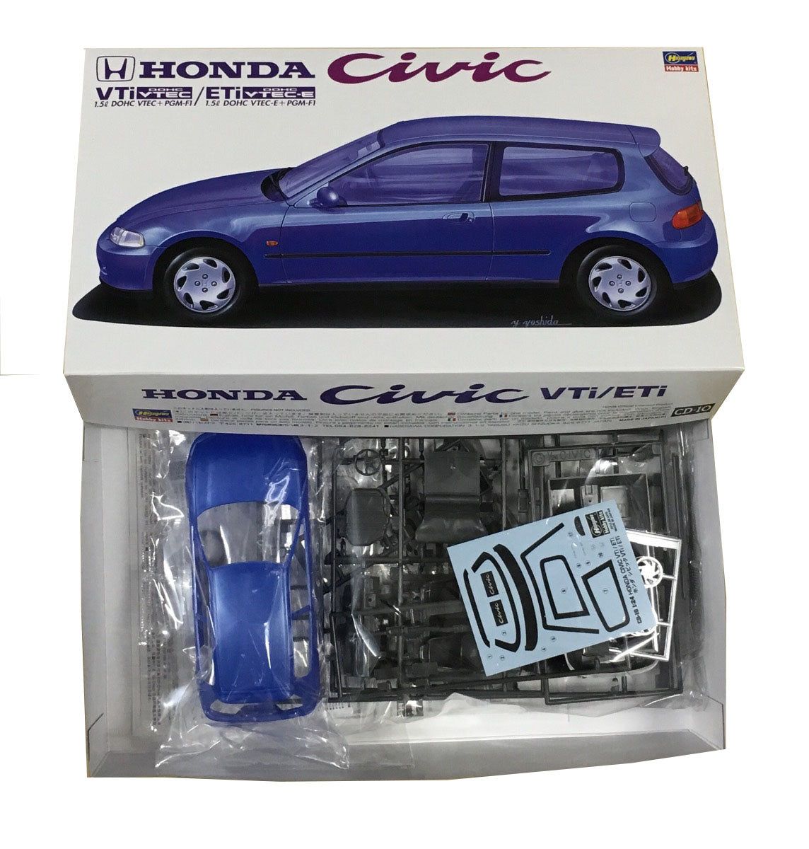 Hasegawa Honda Civic Vit / Eti - BanzaiHobby