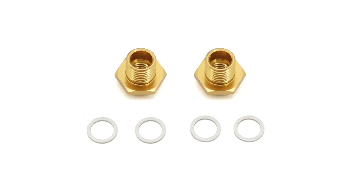 Kyosho EF211G Front Wheel Hub(Gold/FANTOM EP-4WD) - BanzaiHobby