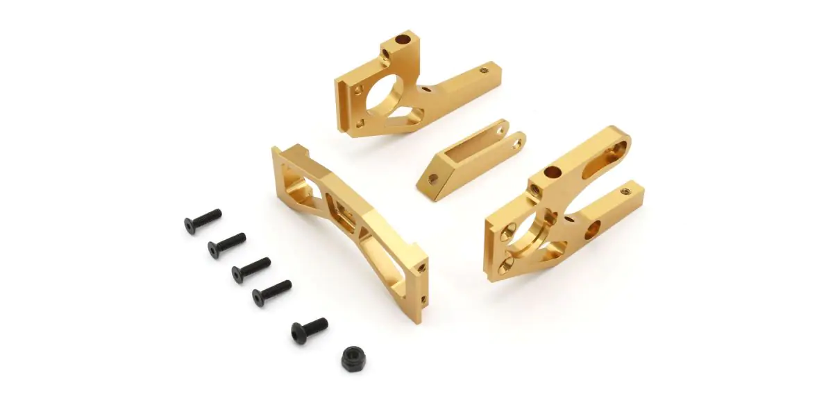 Kyosho EF233G Rear Axle Mount(Gold/FANTOM Ext) - BanzaiHobby