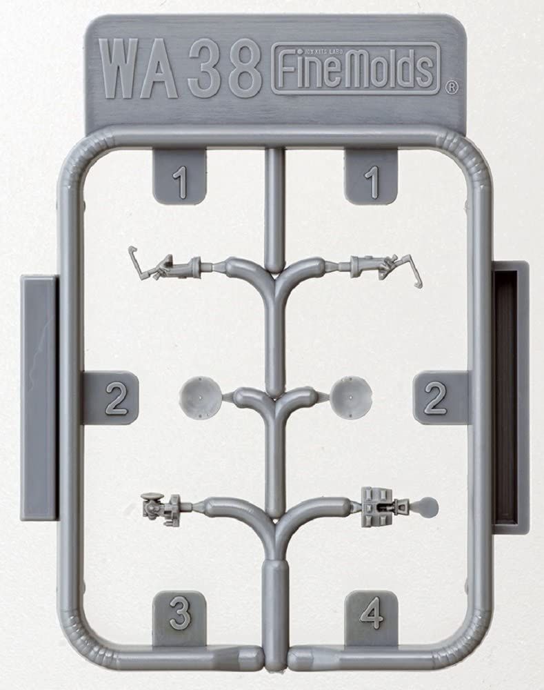 Fine Molds Fire Control System Antenna & ECM Antenna (for JMSDF, etc) - BanzaiHobby
