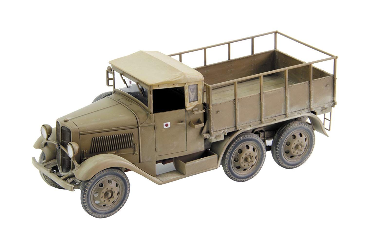 Fine Molds IJA Type94 6-Wheel Cargo Carrier -Canvastop- - BanzaiHobby