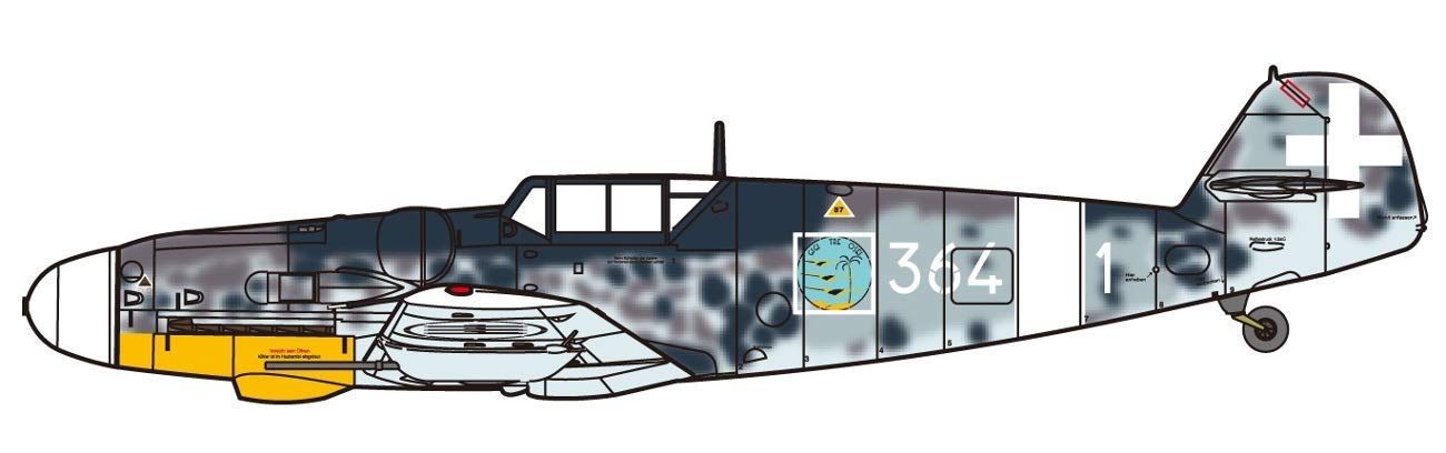 Fine Molds Messerschmitt Bf109 G-6 `Italian Air Force` - BanzaiHobby