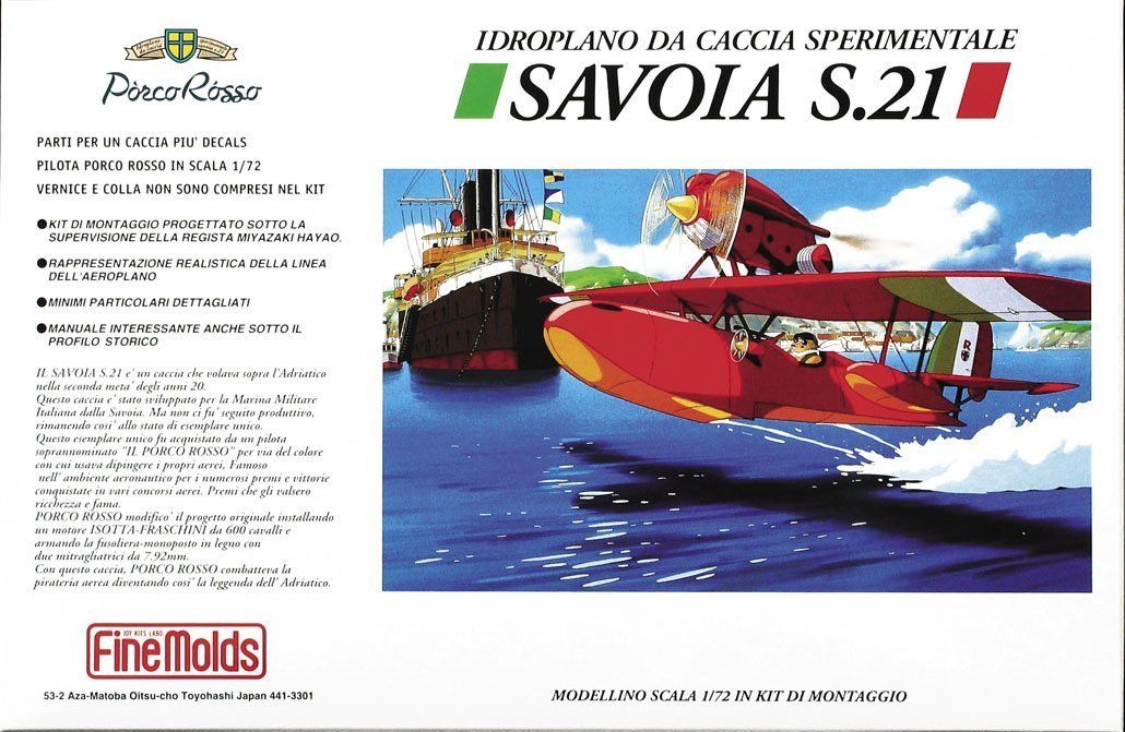 Fine Molds Savoia S.21 - BanzaiHobby