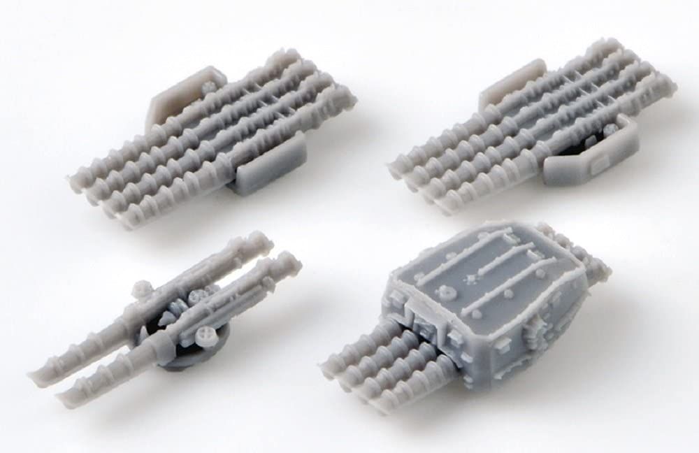 Fine Molds Torpedo Tube Set 1 (Double/Four Equipped) - BanzaiHobby