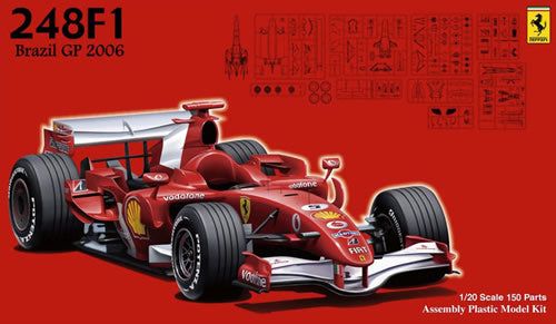 Fujimi 090412 Ferrari248F1 2006 Brazil GP - BanzaiHobby