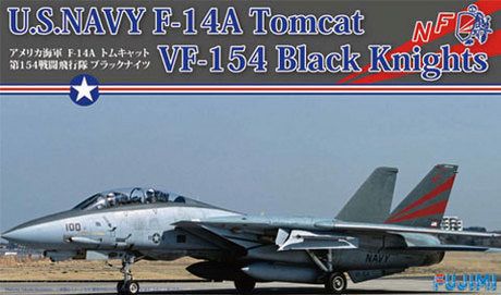 Fujimi F-14A Tomcat VF-154 Black knights - BanzaiHobby