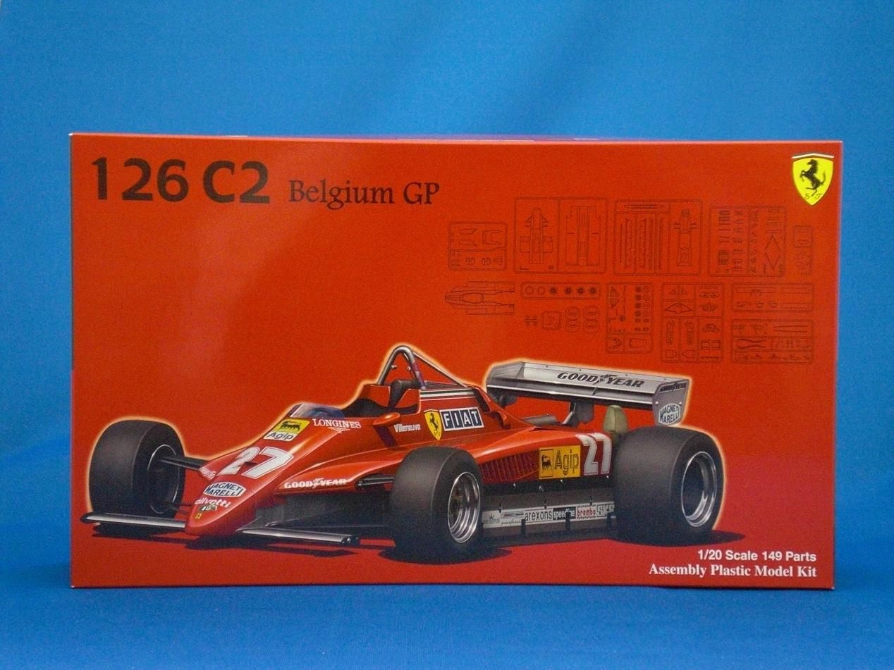 Fujimi Ferrari 126C2 Belgium GP - BanzaiHobby