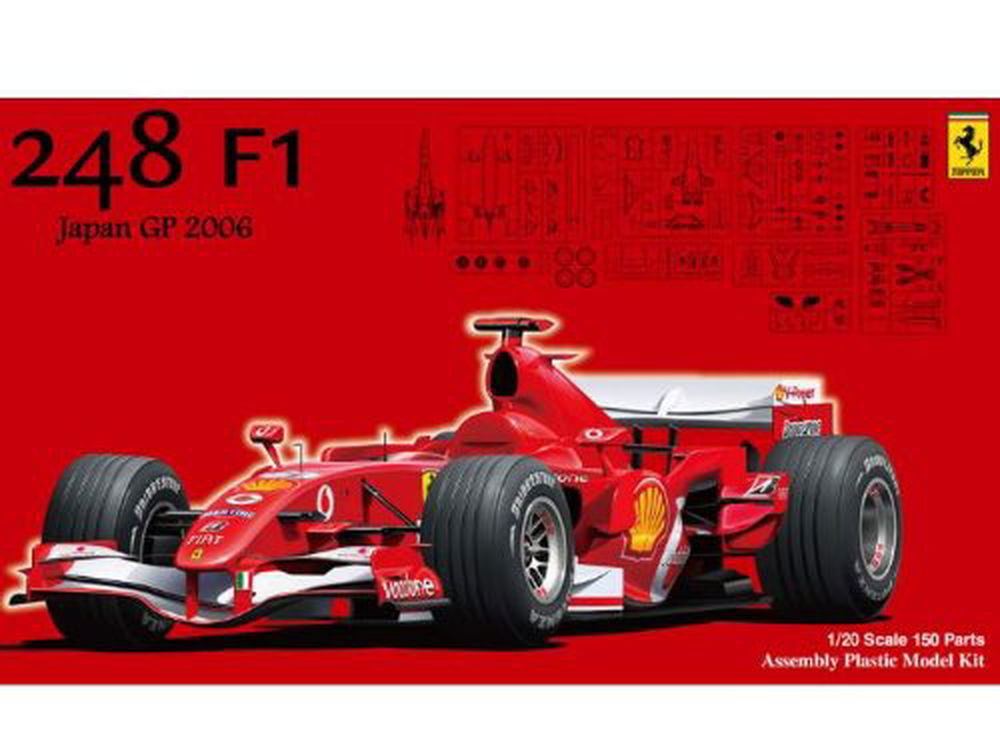 Fujimi Ferrari 248F1 2006 Japan GP - BanzaiHobby