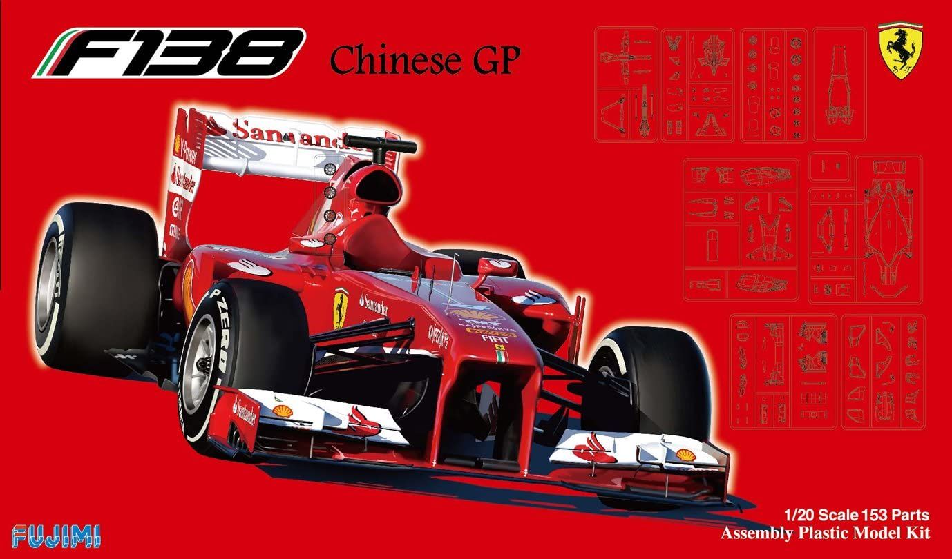 Fujimi Ferrari F138 Chinese GP - BanzaiHobby