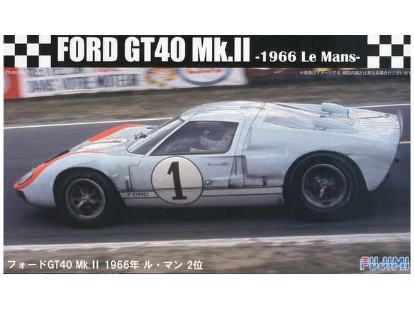 Fujimi Ford GT40 Mk-II `66 LeMans 2nd - BanzaiHobby