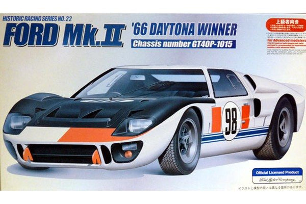 フジミ Ford MKⅡ 1966 Daytona Winner １／２４ 1966 Shelby American Ford GT-40 \u2013 Daytona Conversion \u2013 Model