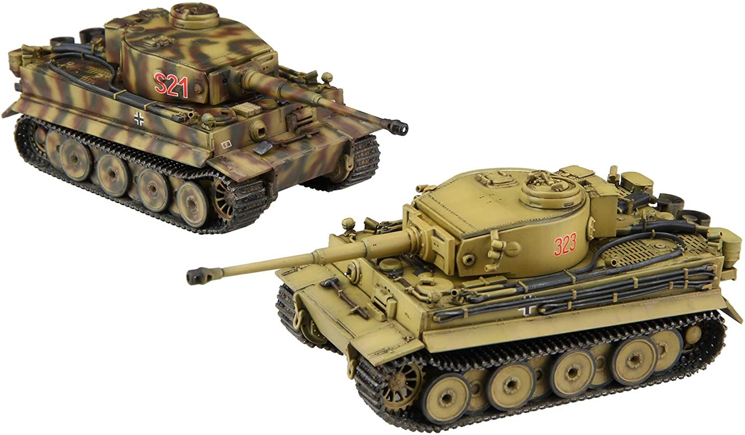Fujimi German Pz.Kpfw.VI Tiger I Early (Set of 2) - BanzaiHobby