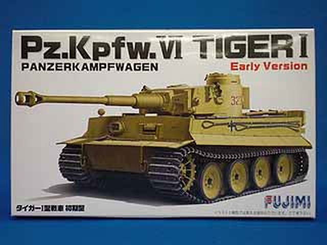 Fujimi German Pz.Kpfw.VI Tiger I Early Version - BanzaiHobby