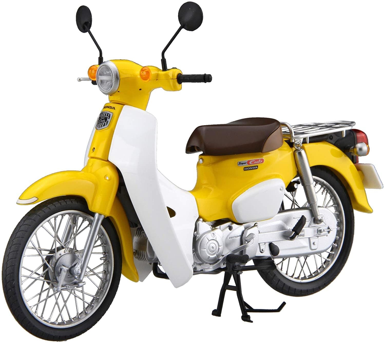 Fujimi Honda Super Cub110 (Pearl Flash Yellow) - BanzaiHobby