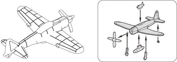 Fujimi IJN Carrier-Based Aircrft Set 3 (Late) - BanzaiHobby