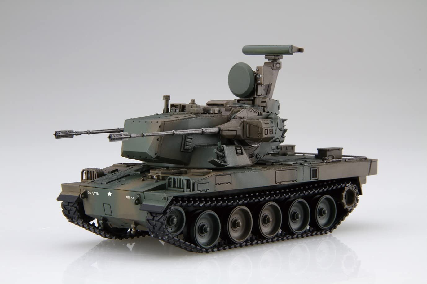 Fujimi JGSDF Type 87 Self-Propelled Anti-Aircraft Gun Special Version w - BanzaiHobby