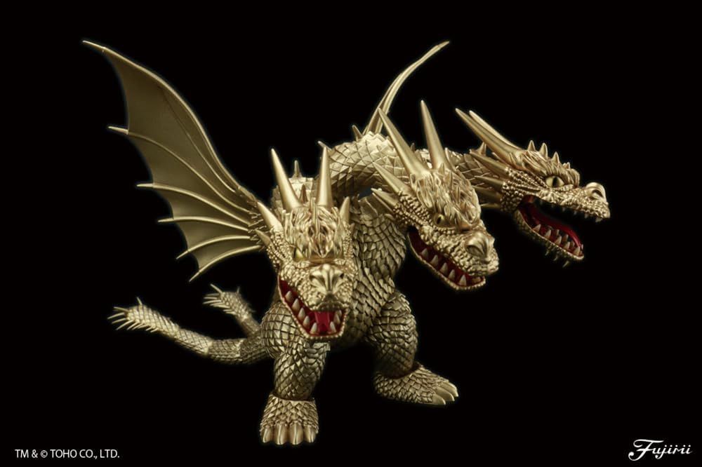 Fujimi Model Chibi Margodzilla Series No.401 King Ghidorah (1991) 70th Anniversary Version - BanzaiHobby